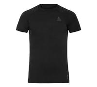 Odlo Hombres Bl Top Crew Neck Shortsleeve Performance X-Light Laufbekleidung Chaleco Black - Negro M