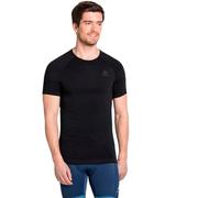 Odlo Hombres Bl Top Crew Neck Shortsleeve Performance X-Light Laufbekleidung Chaleco Black - Negro XL