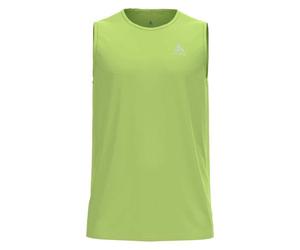 Odlo Hombres Essential Tank Laufbekleidung Camiseta De Running Sharp Green - Verde Claro XL