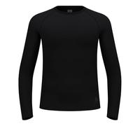 Odlo Hombres Performance Light Baselayer Crew Longsleeve Laufbekleidung Top De Running Black - Negro XXL