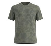 Odlo Hombres Zeroweight Engineered Chill-Tec tee Laufbekleidung Camiseta De Running Shadow Melange - Oliva M