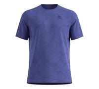 Odlo Hombres Zeroweight Engineered Chill-Tec tee Laufbekleidung Camiseta De Running Skipper Blue Melange - Azul XXL