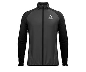 Odlo Hombres Zeroweight Warm Hybrid Jacket Laufbekleidung Chaqueta para Correr Black - Negro XL