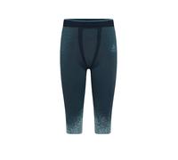 ODLO Mallas interiores 3/4 para hombre POW Blackcomb azul | M