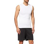 Odlo Men's Performance Light Base Layer Singlet, White, S