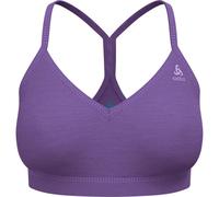 ODLO Merino Soft Sport Bra - Mujer - Violeta - talla L- modelo 2025