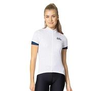 Odlo Mujer Camiseta de ciclismo con cremallera y estampado ESSENTIALS