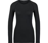 Odlo Mujeres Bl Top Crew Neck Longsleeve Performance Light Eco Laufbekleidung Camiseta De Manga Larga Black - Negro M