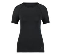 Odlo Mujeres Bl Top Crew Neck Shortsleeve Performance Light Eco Laufbekleidung Camiseta De Running Black - Negro M