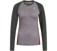 ODLO Natural Performance Pw 150 Bl Top Crew Neck L/s W - Mujer - Gris - talla M- modelo 2024