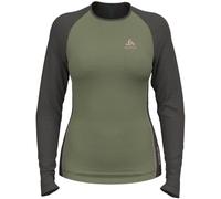 ODLO Natural Performance Pw 150 Bl Top Crew Neck L/s W - Mujer - Verde - talla S- modelo 2024