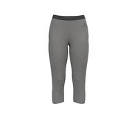 ODLO Pantalón 3/4 de mujer Merino 200 gris | S