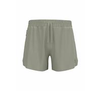 ODLO Pantalón corto de running para hombre Zeroweight 4 2.0 beige | XL