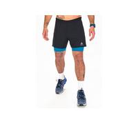 Odlo pantalón corto Zeroweight 2 en 1 vêtement running homme déstockage XXL Noir