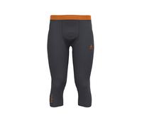 ODLO Pantalón interior 3/4 para hombre Revelstoke Performance Wool 150 gris | XXL