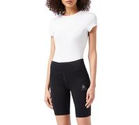 Mallas de running odlo tights short essential mujer negro S
