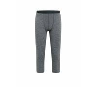 ODLO Pantalones interiores 3/4 de merino 200 para hombre gris claro | M