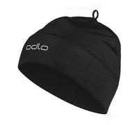 Odlo Unisex Polyknit Warm Reflective Hat Laufbekleidung Mütze Black - Schwarz