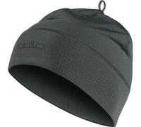 ODLO Polyknit Warm Reflective Hat - Unisex - Gris / Verde - talla única- modelo 2026