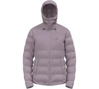 Odlo Regenjacke Damen Severin N-thermic Hooded I Wasserdichte Hardshell Jacke I Wanderjacke Chaqueta para Exteriores, Gris Ridge, Extra-Large Mujeres