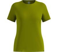 Odlo - Ropa de senderismo mujer - Cubic Light Tee W Guacamole para Mujer - Talla S - Caqui Caqui S