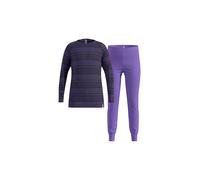 ODLO Ropa interior funcional para niños Active Warm ECO morado | 164