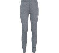 Odlo - Ropa interior técnica niños - BL Bottom Long Active Warm Eco Kids Steel Grey Melange - Talla Infantil 140 cm - Gris Gris 140 cm