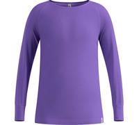Odlo - Ropa interior técnica niños - BL Top Crew Neck LS Active Warm Eco Kids Afterparty - Talla Infantil 164 cm - Púrpura Púrpura 164 cm