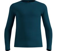Odlo - Ropa interior térmica - Active X-Warm Baselayer Top Crew Neck M Reflecting Pond - Talla M - Azul Azul M