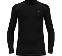 Odlo - Ropa interior térmica - BL Top Crew Neck LS Active X-Warm Eco M Black - Talla XL - Negro Negro XL