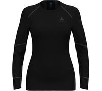 Odlo - Ropa interior térmica mujer - BL Top Crew Neck LS Active X-Warm Eco W Black para Mujer - Talla M - Negro Negro M