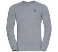 Odlo Ropa interior térmica para hombre Active Warm manga larga I Camiseta térmica I Ropa interior térmica para esquiar con cuello redondo
