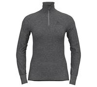 Odlo camiseta manga larga Turtle Neck 1/2 zip ECO S Gris/plata