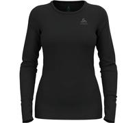 Odlo Ropa interior térmica para mujer Merino 200 I Ropa interior Merino para mujer I Camiseta térmica de manga larga Camiseta térmica de manga larga con cuello redondo I Mujer
