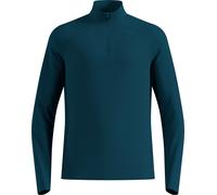 Odlo - Ropa para trail running - Essential Ceramiwarm Mid Layer 1/2 Zip M Reflecting Pond - Talla XL - Azul Azul XL