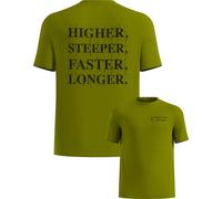 Odlo - Ropa para trail running - Essential Print Tee M Guacamole - Talla M - Caqui Caqui M