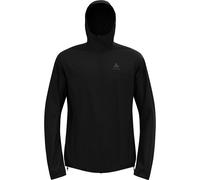 Odlo - Ropa para trail running - Zeroweight Waterproof Jacket M Black/Black - Talla L - Negro Negro L