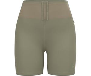 Odlo - Ropa trail running mujer - X-Alp Trail Cargo Tights Short W Vetiver para Mujer - Talla M - Caqui Caqui M