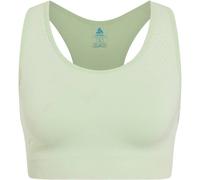 ODLO Seamless Medium Padded Sport Bra W - Mujer - Verde - talla XS- modelo 2025