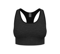 Odlo Seamless Medium Padded Sport Sujetador Deportivo Mujeres Negro - Black Melange S