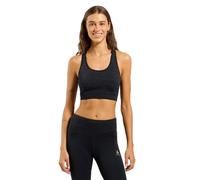 Odlo Seamless Medium Padded Sport Sujetador Deportivo Mujeres Negro - Black Melange XL