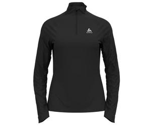 Odlo Sudadera para Mujer con Media Cremallera Essential Ceramiwarm de 1/2, Color Negro, Talla M