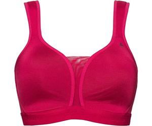 Odlo - Sujetador Deportivo Acolchado, Mujer, 13071B, Cereza, 70