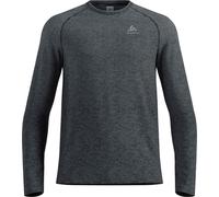 Odlo - T-shirt Crew Neck LS Essentials M Grey Melange - Talla M - Gris Gris M