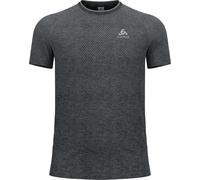 Odlo - T-shirt Crew Neck SS Essentials Seamless M Grey Melange - Talla XL - Gris Gris XL