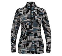 ODLO Bl Top Turtle Neck L/s Half Zip Heritage W - Mujer - Negro - talla S- modelo 2025