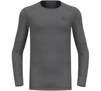 Odlo Thermounterwäsche Herren Active X Langarm Thermoshirt I Warme Skiunterwäsche Camiseta, Dlo Acero, Gris, Medium Hombres