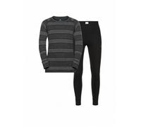 Odlo Thermounterwäsche Kinder Merino 200 I Winterleggings Und Langarm Thermoshirt Mädchen Jungen Juego de Capa Base para niños Unisex niños