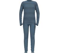 Odlo Thermounterwäsche Kinder Merino 200 I Winterleggings Und Langarm Thermoshirt Mädchen Jungen Juego de Capa Base para niños Unisex niños