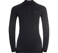 ODLO Turtle Neck Lf 1/2 Zip Performance Warm - Mujer - Negro - talla L- modelo 2024